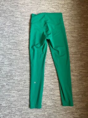 lululemon athletica Kelly Green High-Rise Leggings